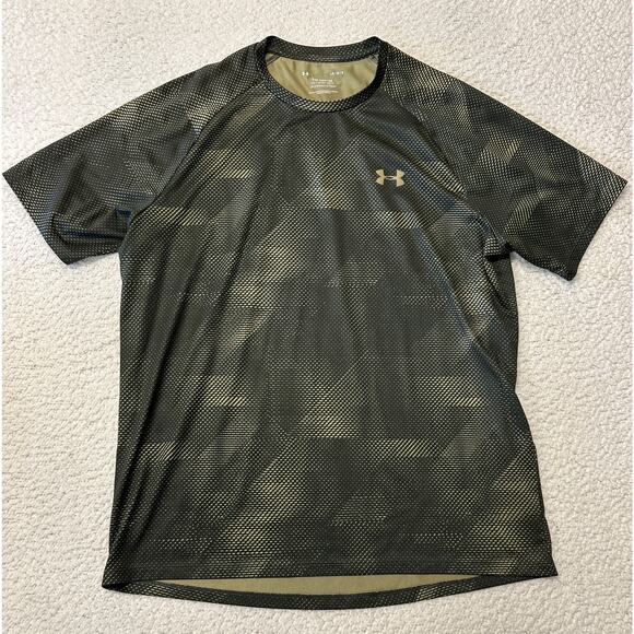 Under Armour Mens The Tech Tee Athletic Shirt Large - Picture 1 of 5